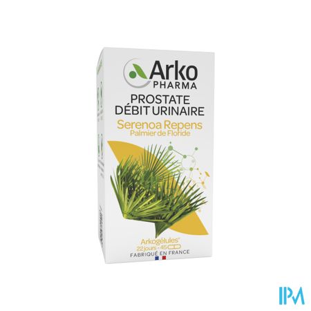 Arkopharma Arkogelules Serenoa Repens Prostate Debit Urinaire Gelule Vegetale 45