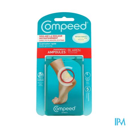 Compeed Pansement Ampoules Moyen Format 5