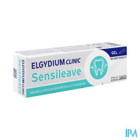 Elgydium Clinic Sensileave Gel Dentifrice Dents Sensibles 30ml