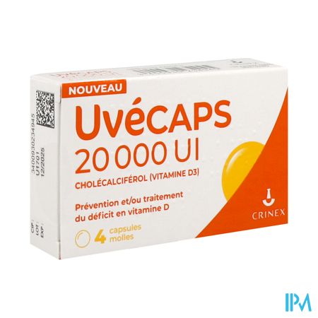 UVECAPS 20 000UI CAPSULE MOLLE 4