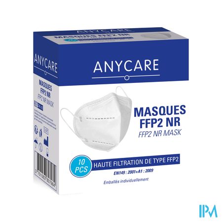 Anycare Masque Protection Ffp2 10