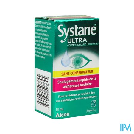 Systane Ultra Gouttes Oculaire Lubrifiante Sans Conservateur 10ml
