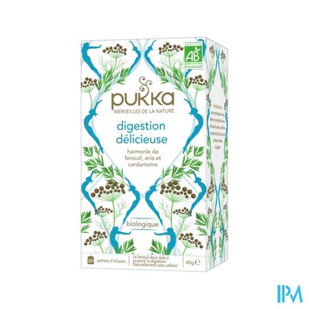 Pukka Infusion Digestion Delicieuse Bio Sachet 20