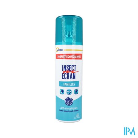 Cooper Insect Ecran Repulsif Peau Famille Spray 200ml