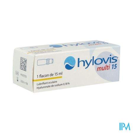 Hylovis Multi Solution Ophtalmique Lubrifiant 15ml