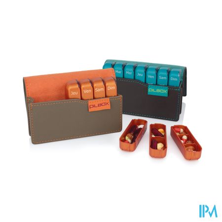 PILBOX MINI HEBDO MODUL CHOCOLAT