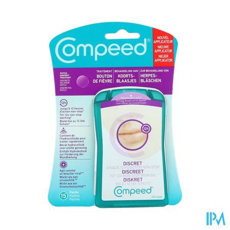 Compeed Patch Bouton De Fievre Invisible Jour 15