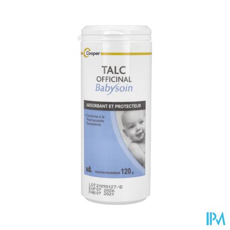 TALC OFFICINAL BABYSOIN PDR 120G