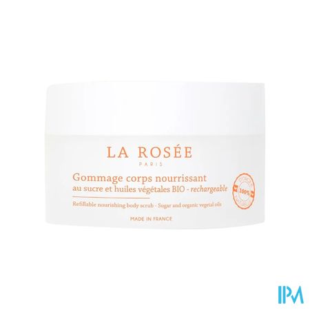 La Rosee Gommage Corps Nourrissant Au Sucre Et Aux Huiles Vegetale Bio 200g