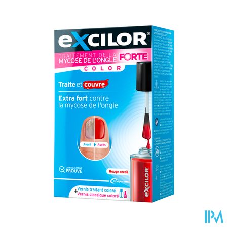 Cooper Excilor Forte Color Solution Pour Application Locale 30ml Red