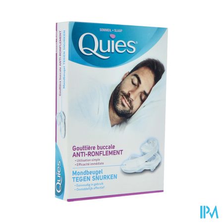 Quies Antironflement Gouttiere Buccale