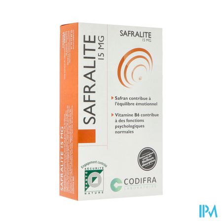 SAFRALITE 15MG GELUL 28