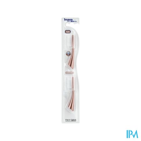 Inava Hybrid Timer Recharge Pour Brosse Rose X2