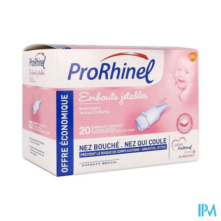 Prorhinel Embout Jetable Souple X20