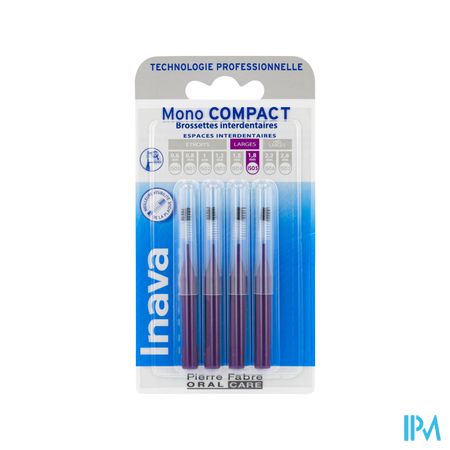 Inava Mono Compact Brossette Violet X4
