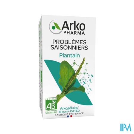 Arkopharma Arkogelules Plantain Bio Gelule 45