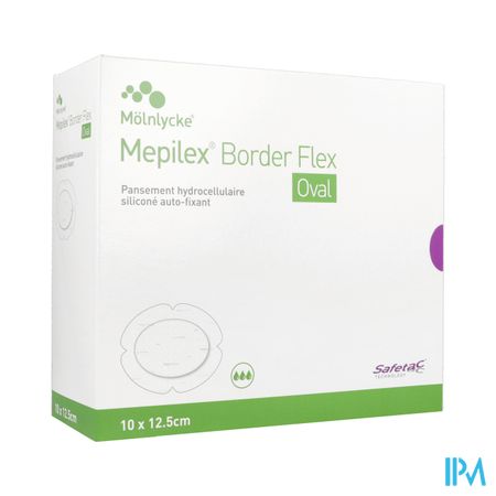 MEPILEX BORD FLEX OVAL10X12,5CM 16
