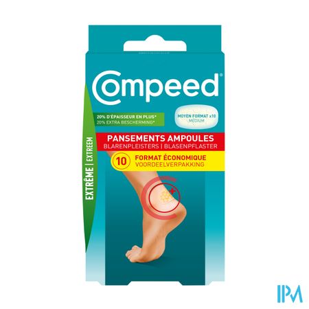 Compeed Pansement Ampoules Extreme 10