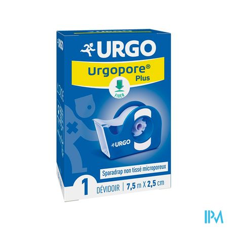 Urgopore Plus Sparadrap Devidoir 7m5 X 2cm5