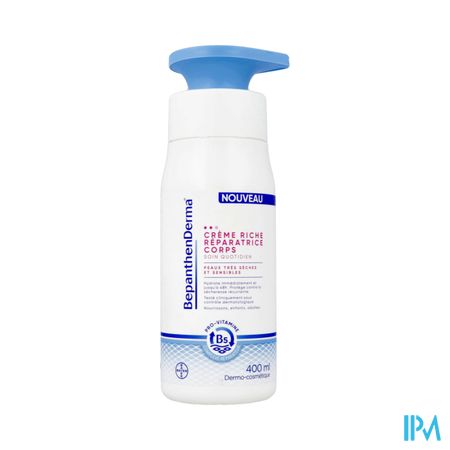 Bepanthenderma Creme Riche Reparatrice Corps 400ml