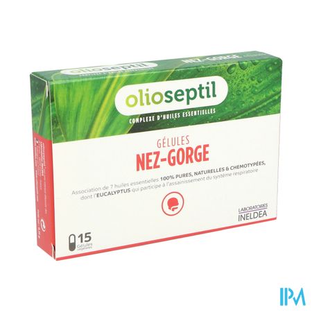 Olioseptil Nez Gorge Gelule 15