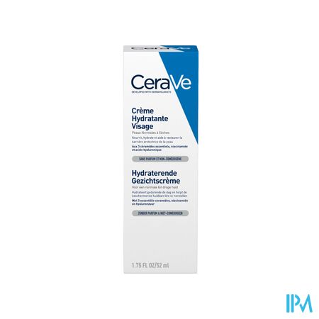 Cerave Cr Hydratante Visage 52ml