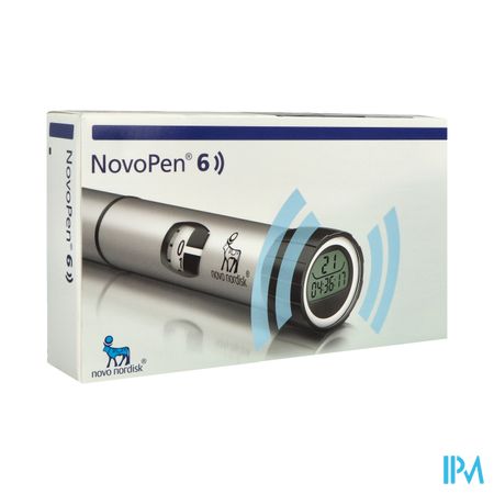 Novopen 6 Stylo Injecteur D'insuline Connecte Pour Cartouche Penfill 3ml Gris