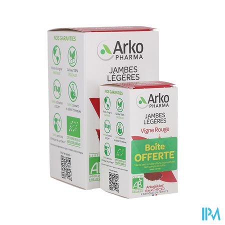 Arkogelules Vigne Rouge Bio Gelule 150 + 45 Offert