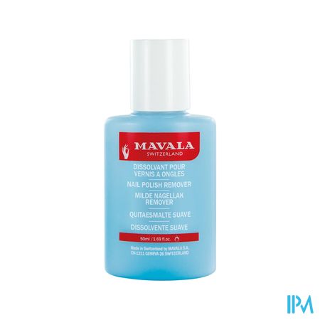 Mavala Dissolvant Bleu Flacon Plastique 50ml