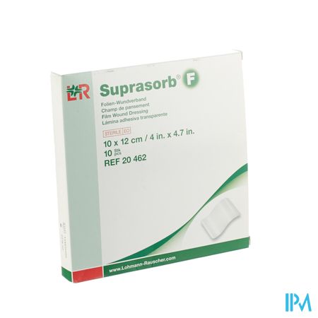 Lohmann Suprasorb F Film Adhesif Transparent 10cm X 12cm 10