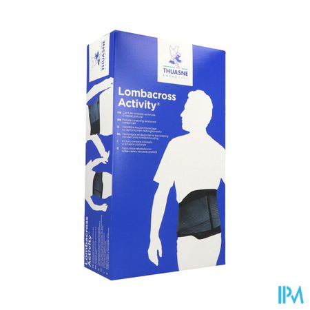Lombacross Activity G2 Ceinture Soutien Lombaire 26cm Blanche T3