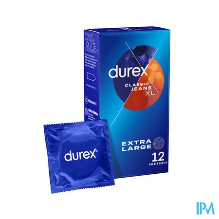 PRESERV DUREX CLASSIC JEANS XL X12