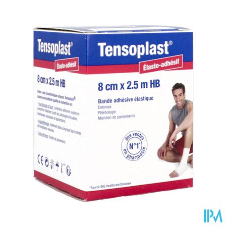 Tensoplast Hb Bande Adhesive 2m5 X 8cm