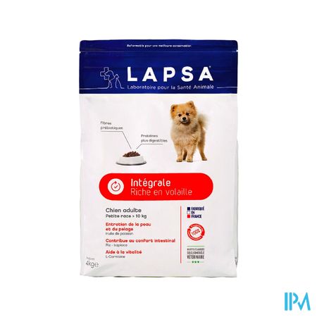 LAPSA CHIEN INTEGRAL PETIT RACE4KG