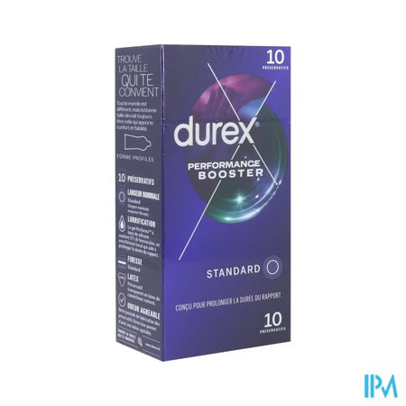 Durex Performance Booster Preservatif 10