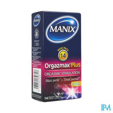 Manix Orgazmax Plus Preservatif 14