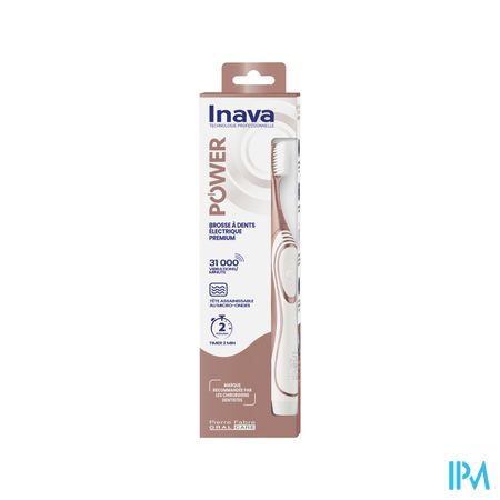 Inava Power Brosse A Dents Electrique Rose