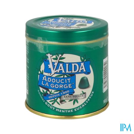 Valda Gommes Menthe Eucalyptus Sans Sucre 140g