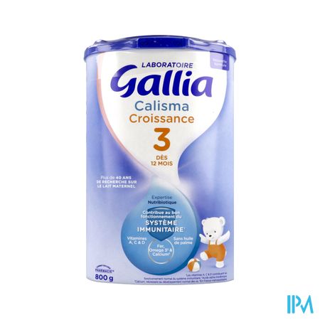 Gallia Calisma Croissance Poudre 800g