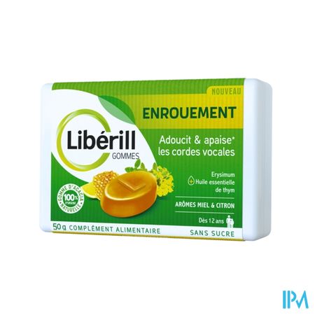 Liberill Enrouement Gommes 50g