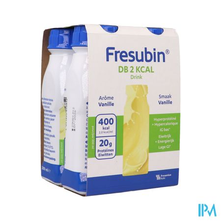FRESUBIN DB DRINK VANILLE 4X200ML