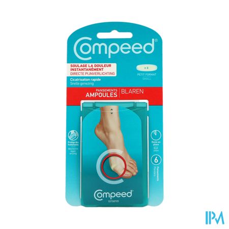 Compeed Pansement Ampoules Petit Format 6