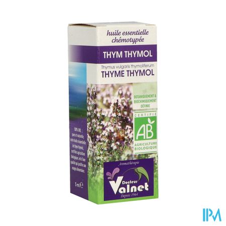 Valnet Huile Essentielle Thym Thymol Bio 5ml