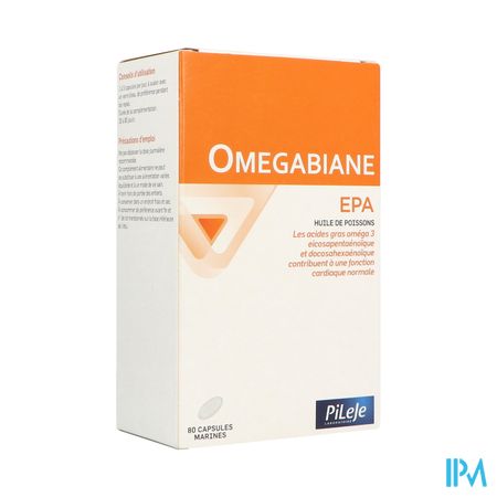 Pileje Omegabiane Epa Capsule 80