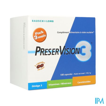 PRESERVISION 3 CAPSUL 180