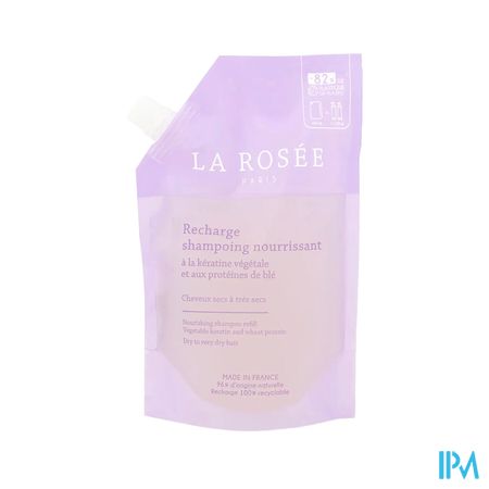 La Rosee Shampooing Nourrissant Proteine De Ble Recharge 400ml