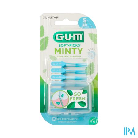 Gum Soft Picks Comfort Flex Mint S 40