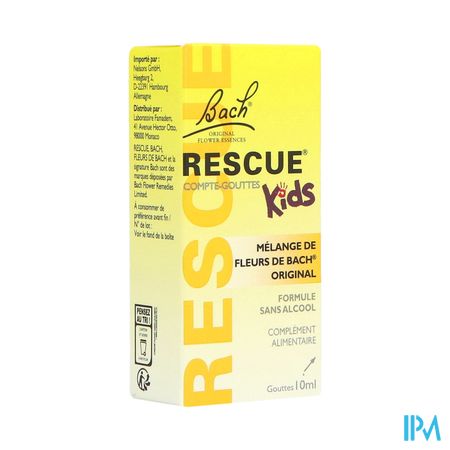 Rescue Bach Kids Gouttes 10ml