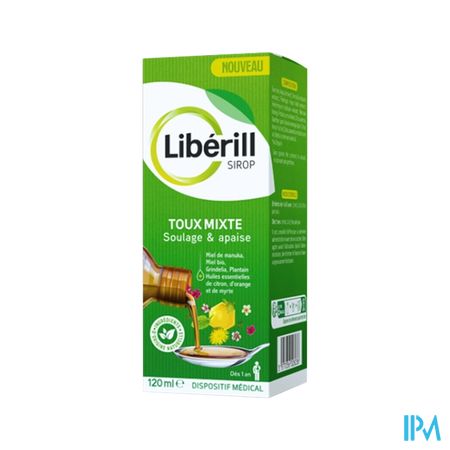 Liberill Sirop Toux Mixte 120ml