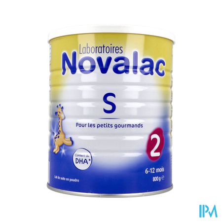 NOVALAC S 2AGE LAIT PDR 800G
